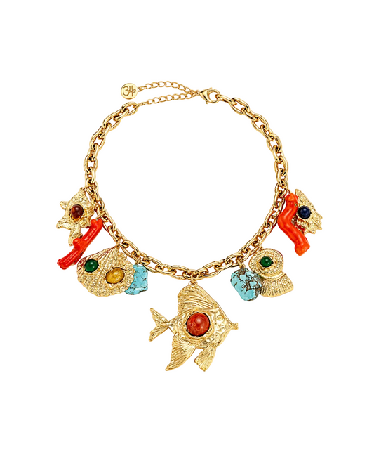 Capri Reef Charm Necklace