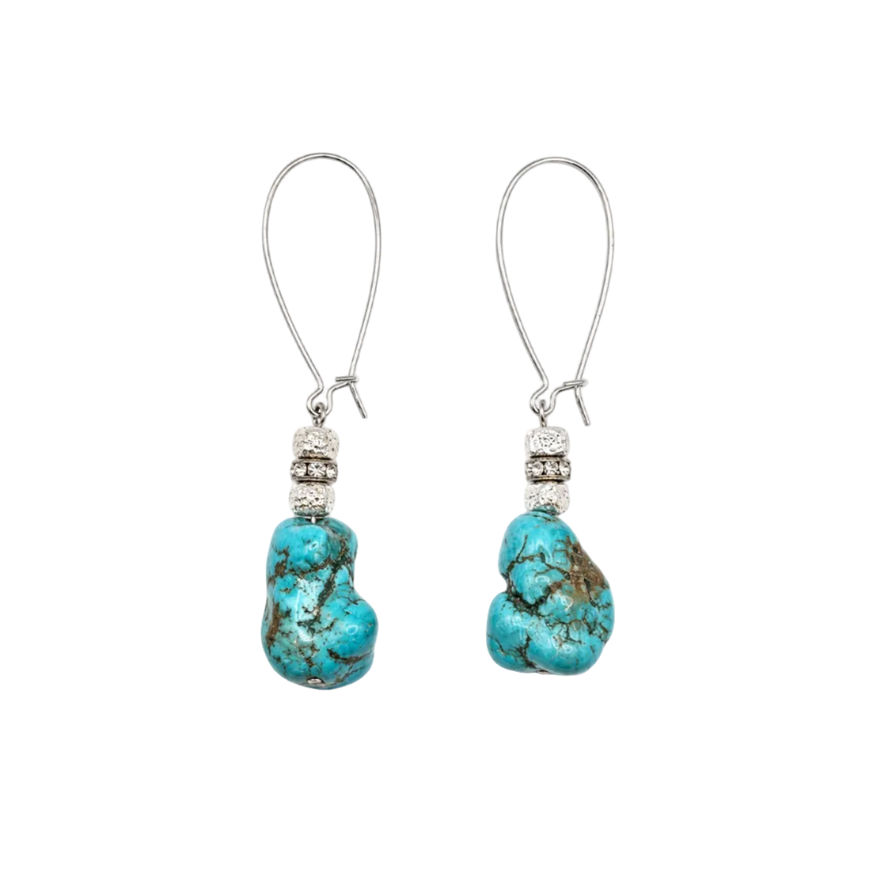 Costa Blu Earrings Silver