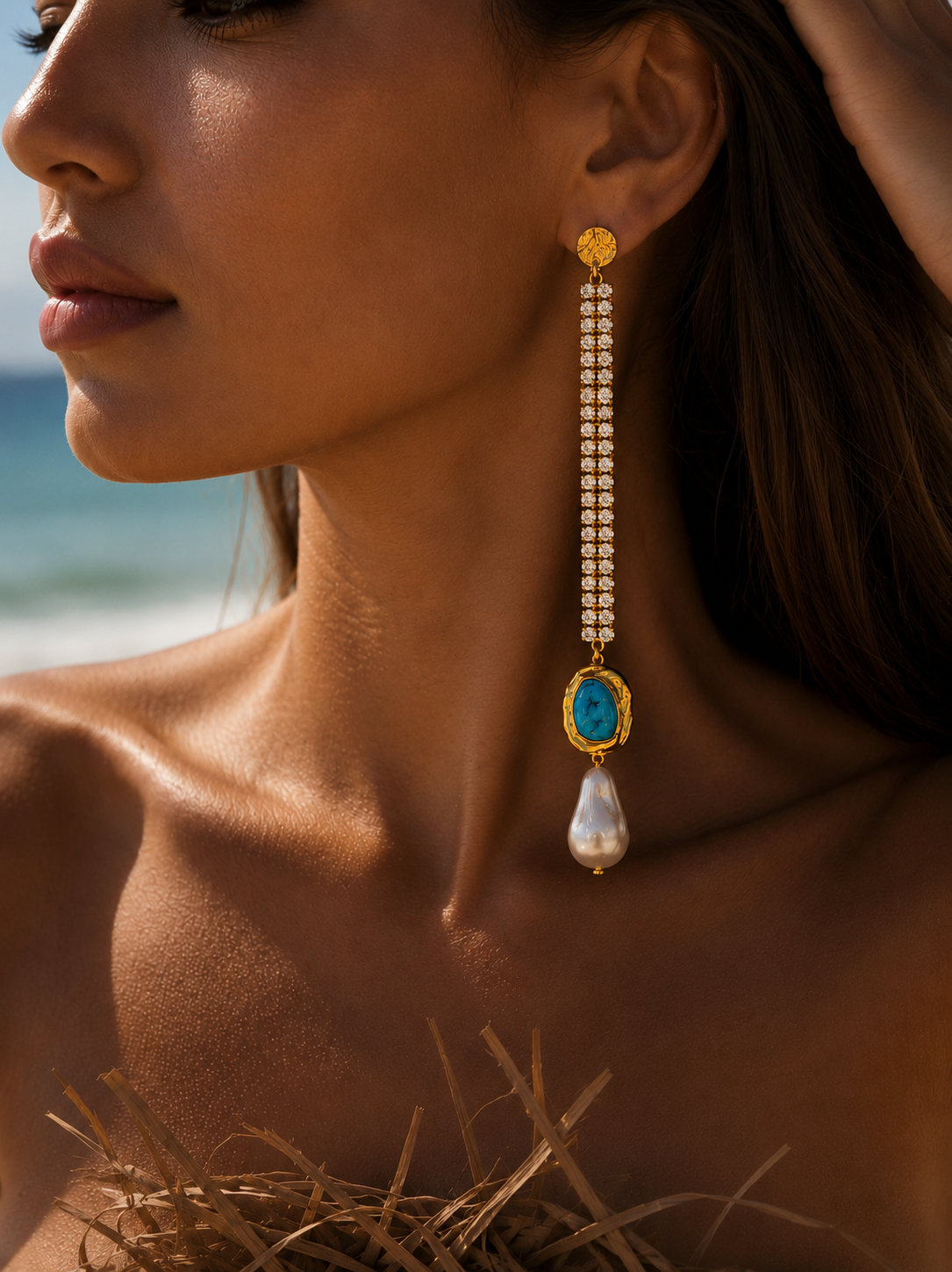 Capri Lumiere Drop Earrings