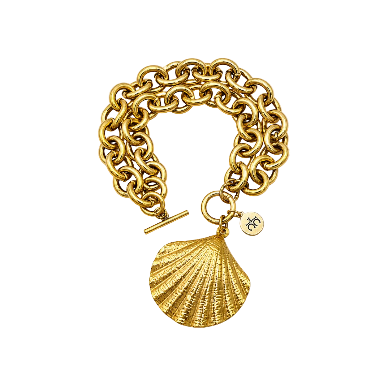 Siren Shell Charm Bracelet