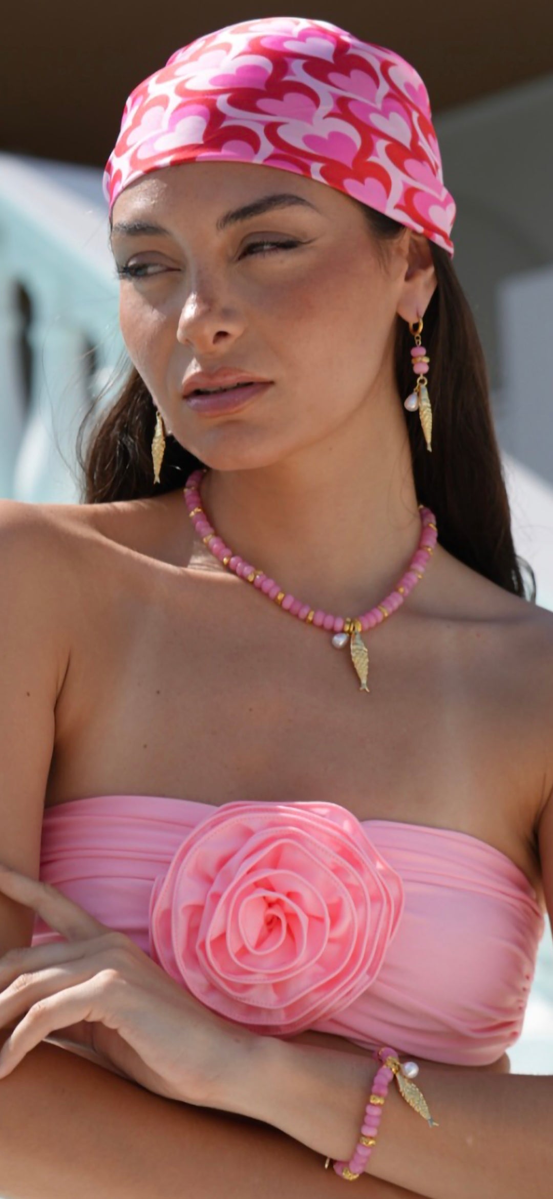 Sea Confetti Fish Necklace