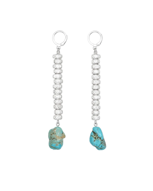 Azzura Silver Duster Earrings