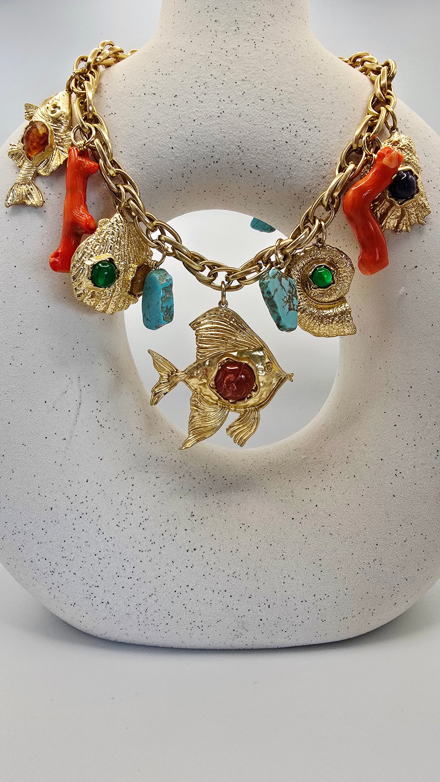 Capri Reef Charm Necklace