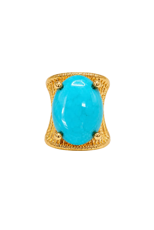 Capri Turquoise Ring