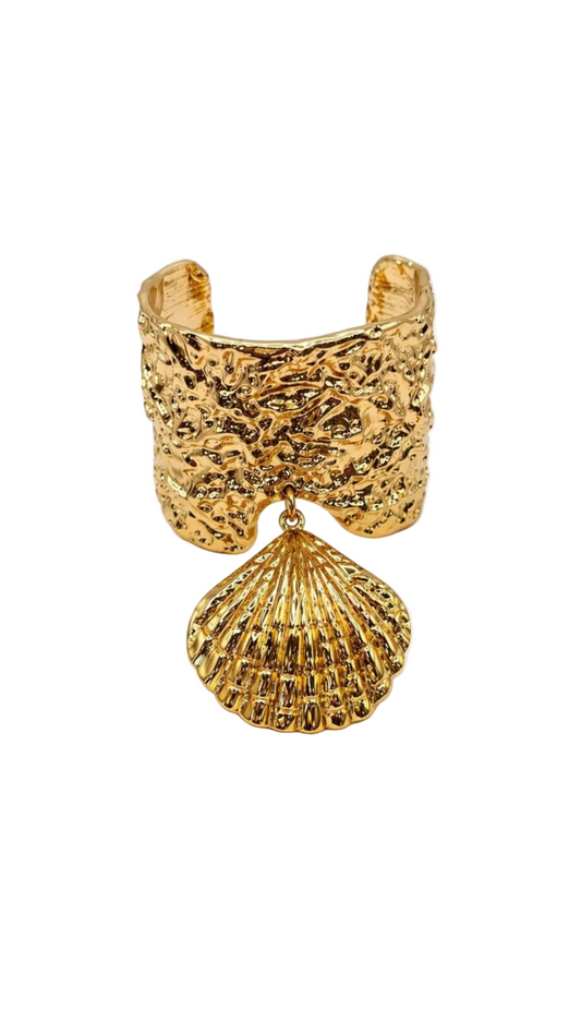 Amalfi Shell Cuff Bracelet