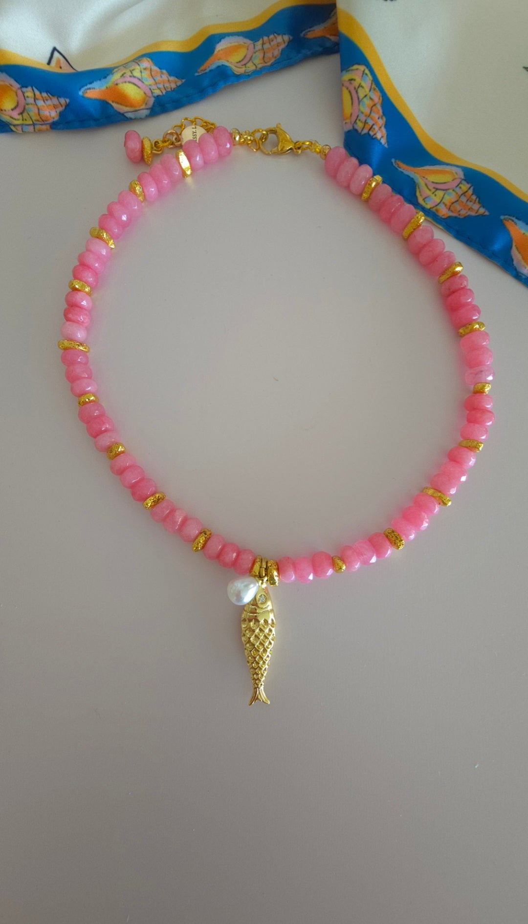 Sea Confetti Fish Necklace