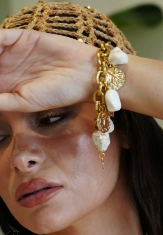 Porto Charm Cream Bracelet