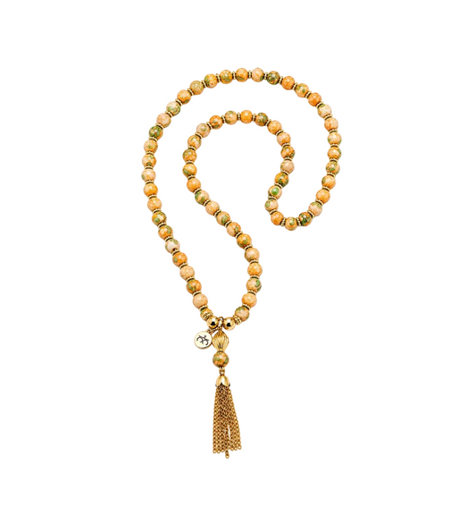 Cruz Charm Necklace Citrus