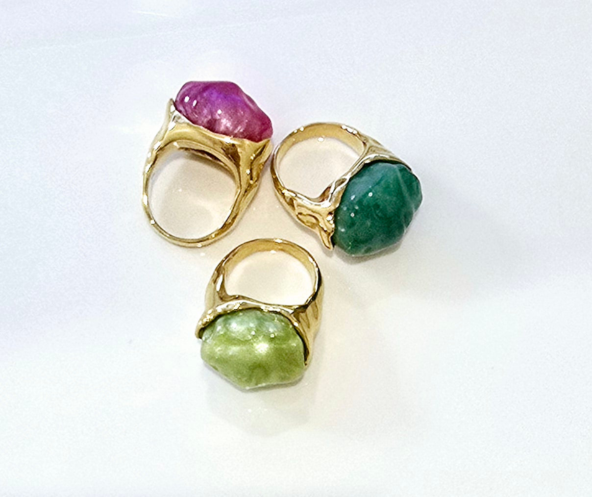 Martini Mode Ring Jade