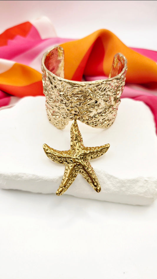 Amalfi Starfish Cuff Bracelet