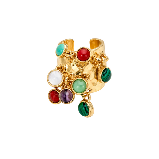 Cocktail of Gems Ring