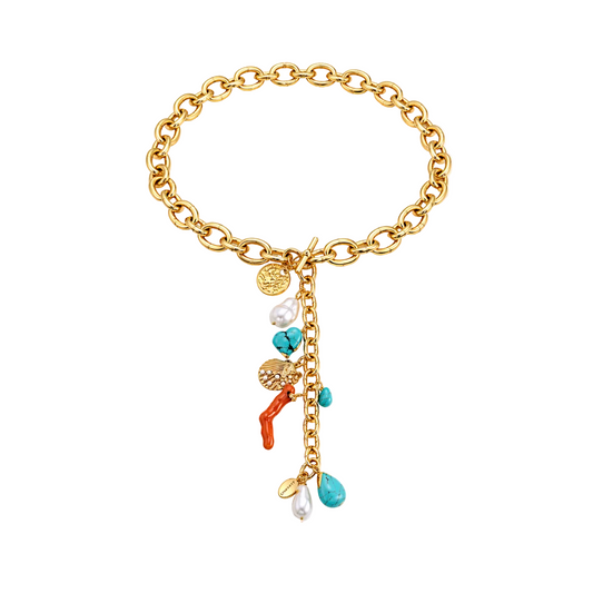 Riviera Talisman Long Charm Necklace