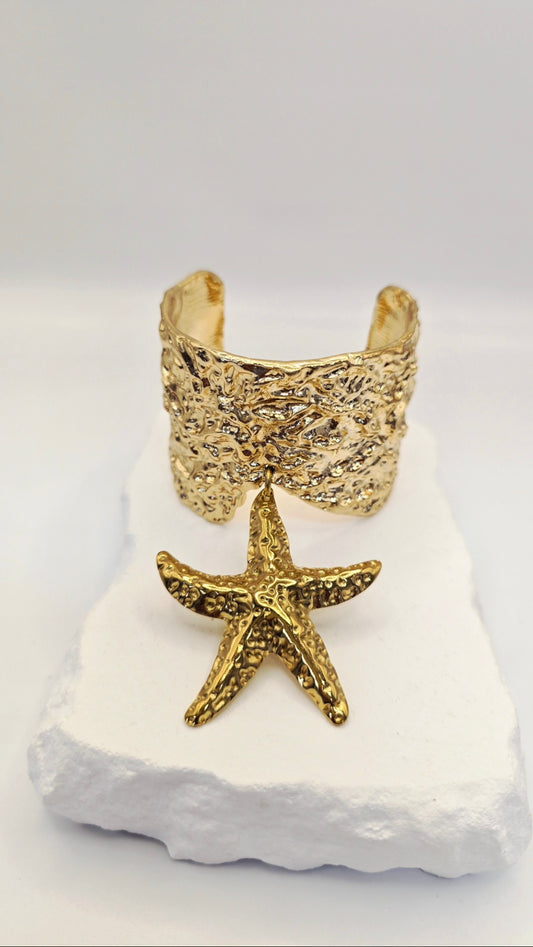 Amalfi Starfish Cuff Bracelet