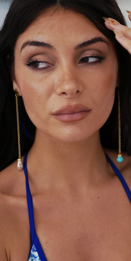 Stella Mare Chain Earrings