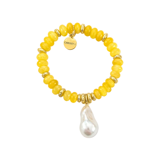 Limoncello Pearl Bracelet