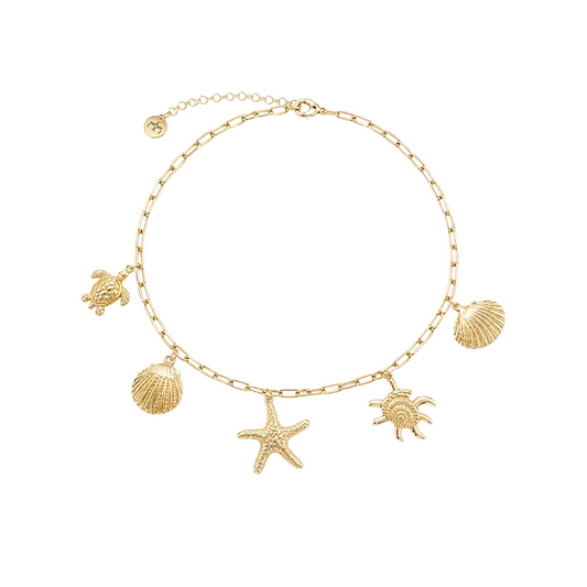 Golden Bauble Necklace