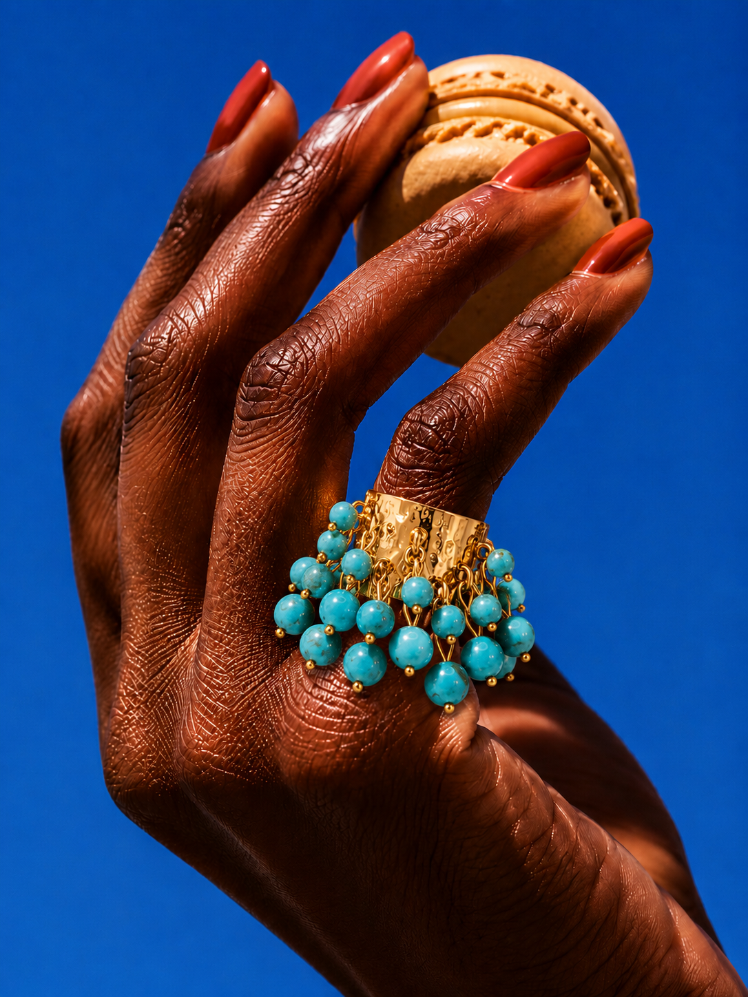 Disco Turquoise Ring