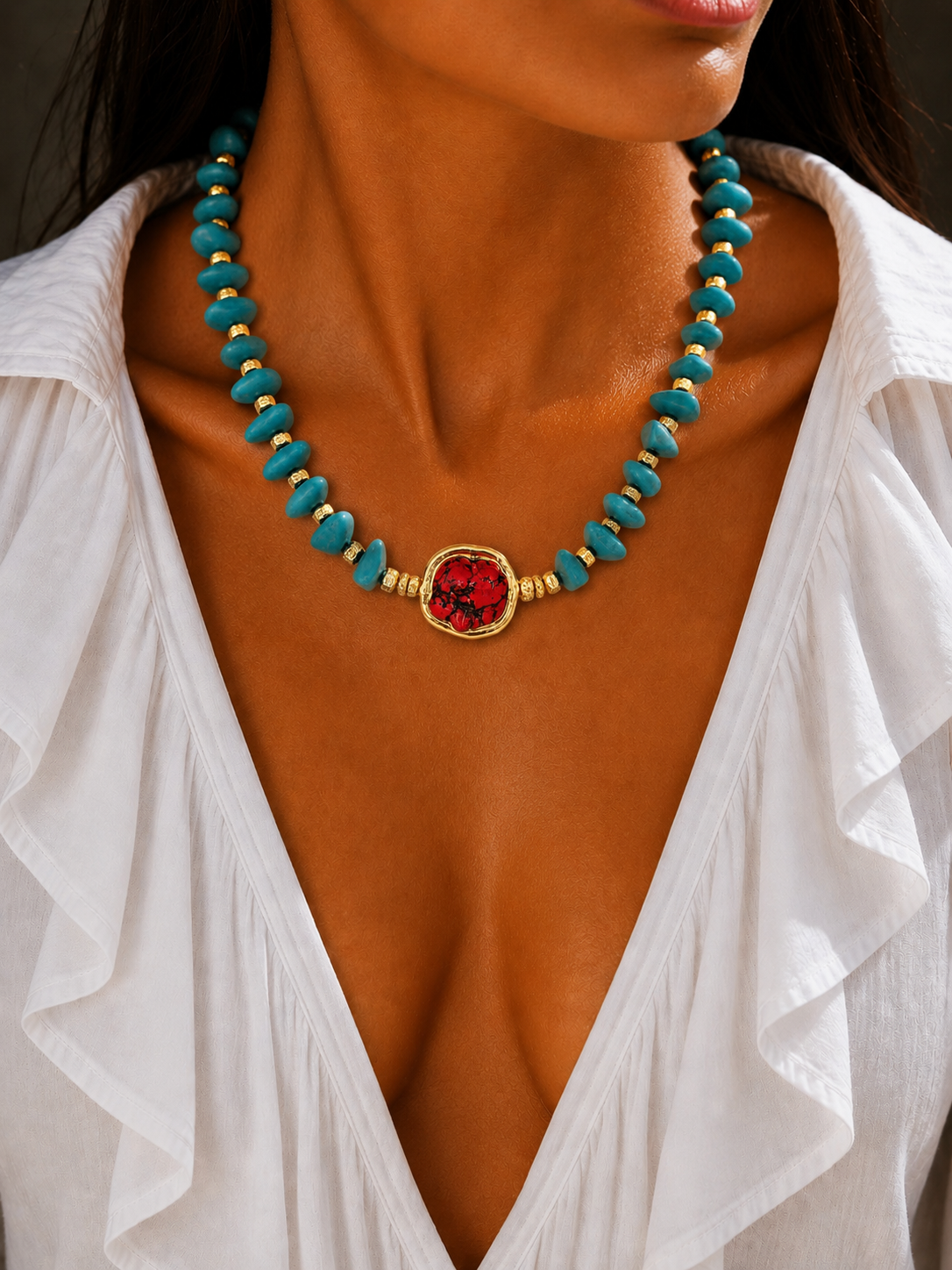 Amalfi Rouge Necklace