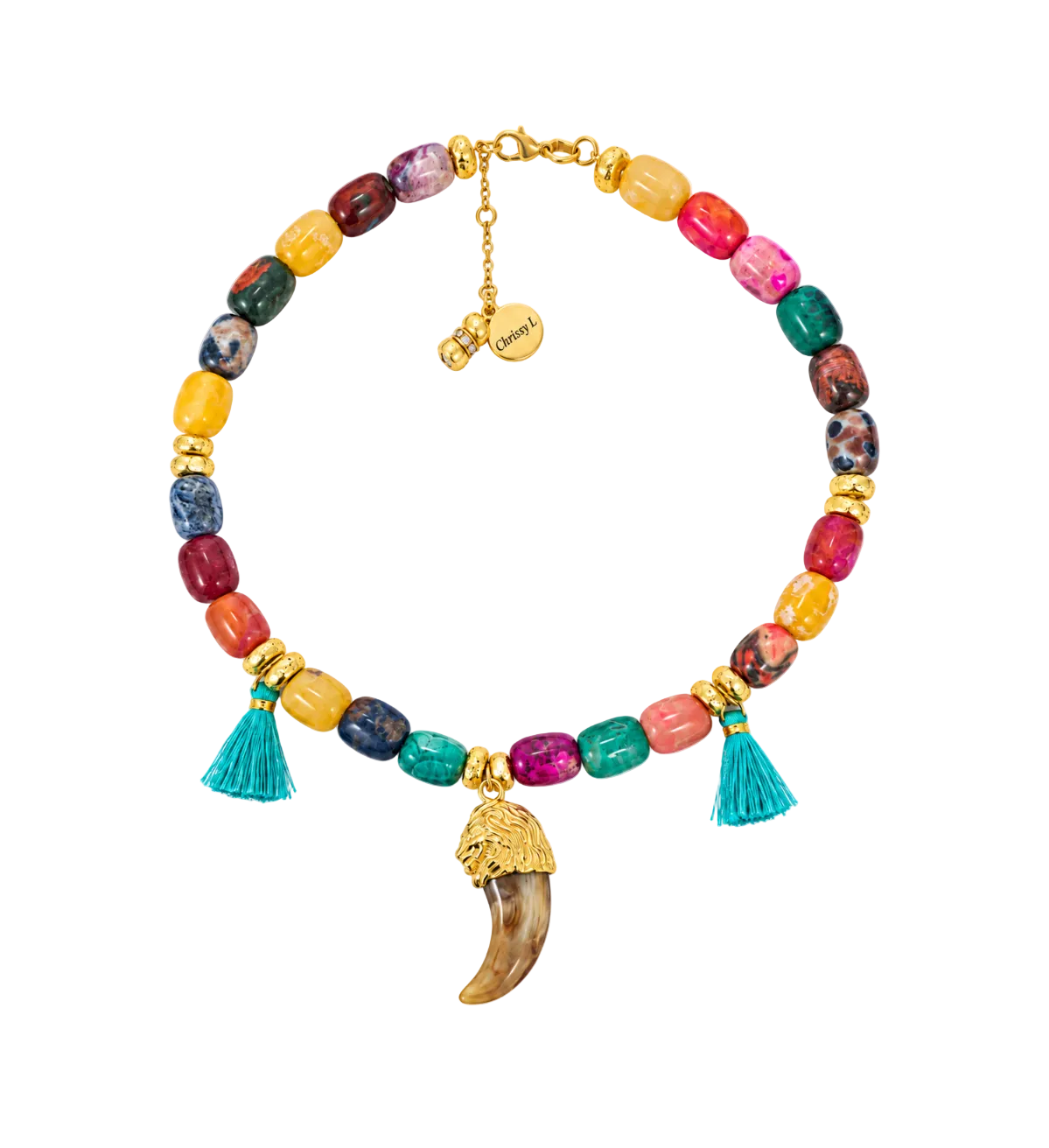 Gypsy Soul Tusk Necklace