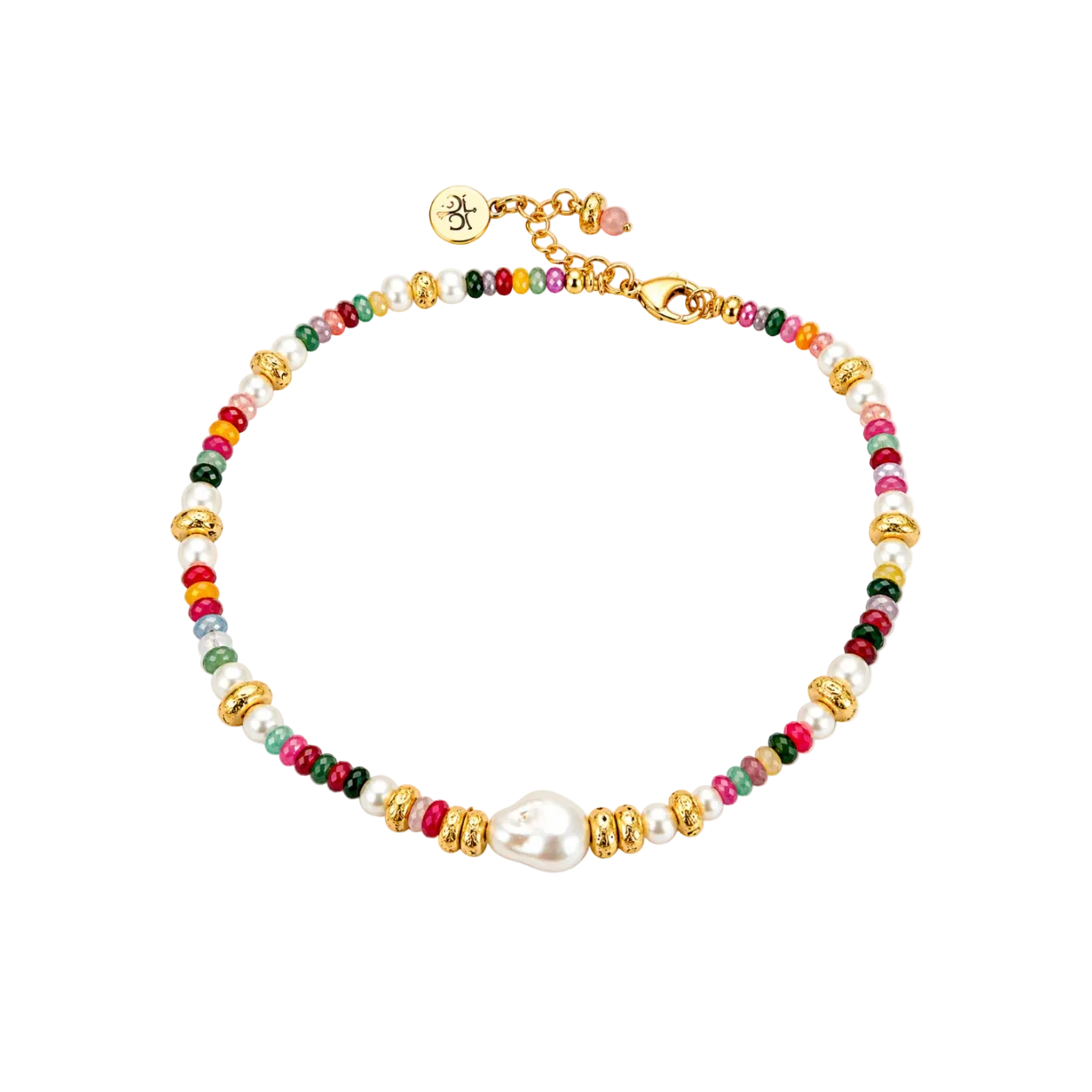 Portofino Confetti Mixer Micro Necklace