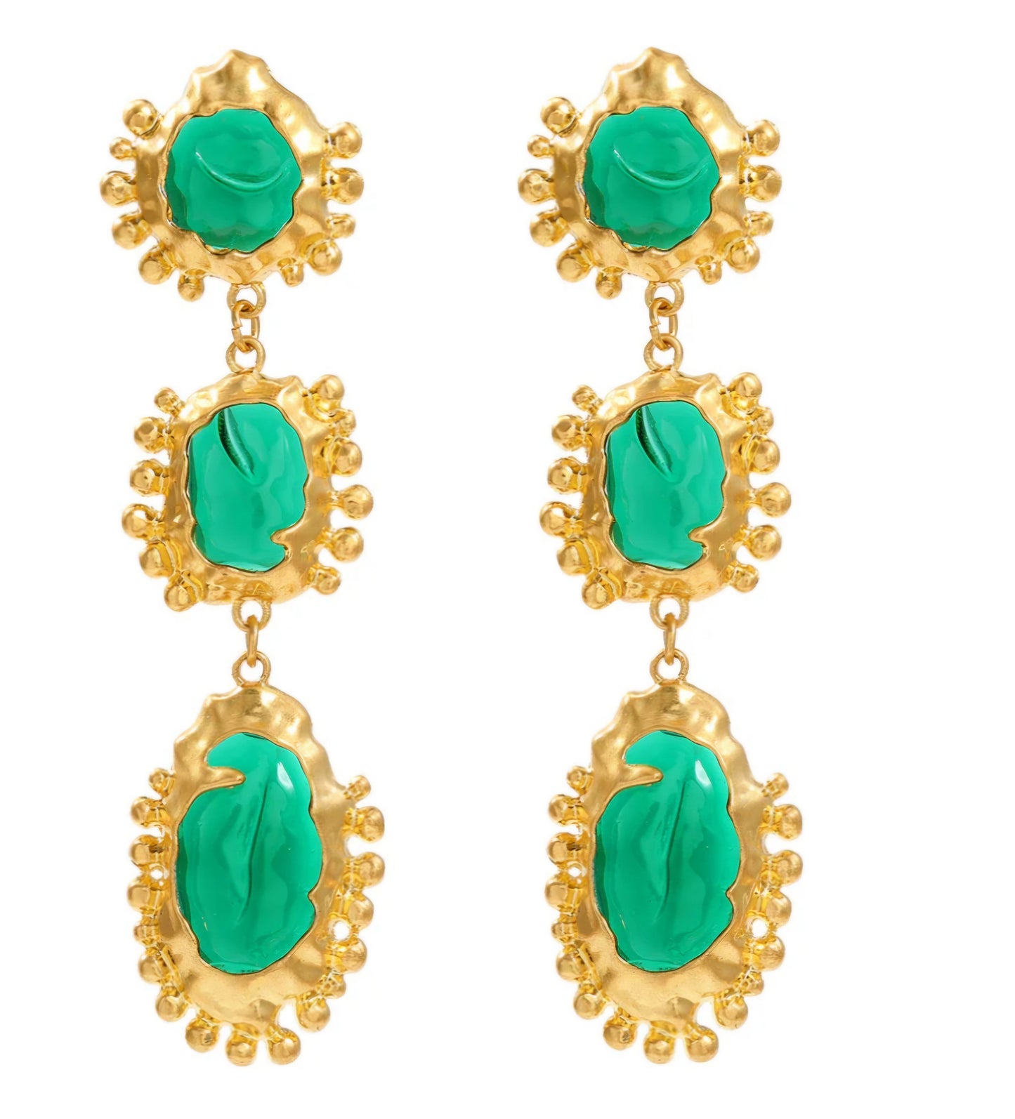 Moonlit Riviera Earring Green