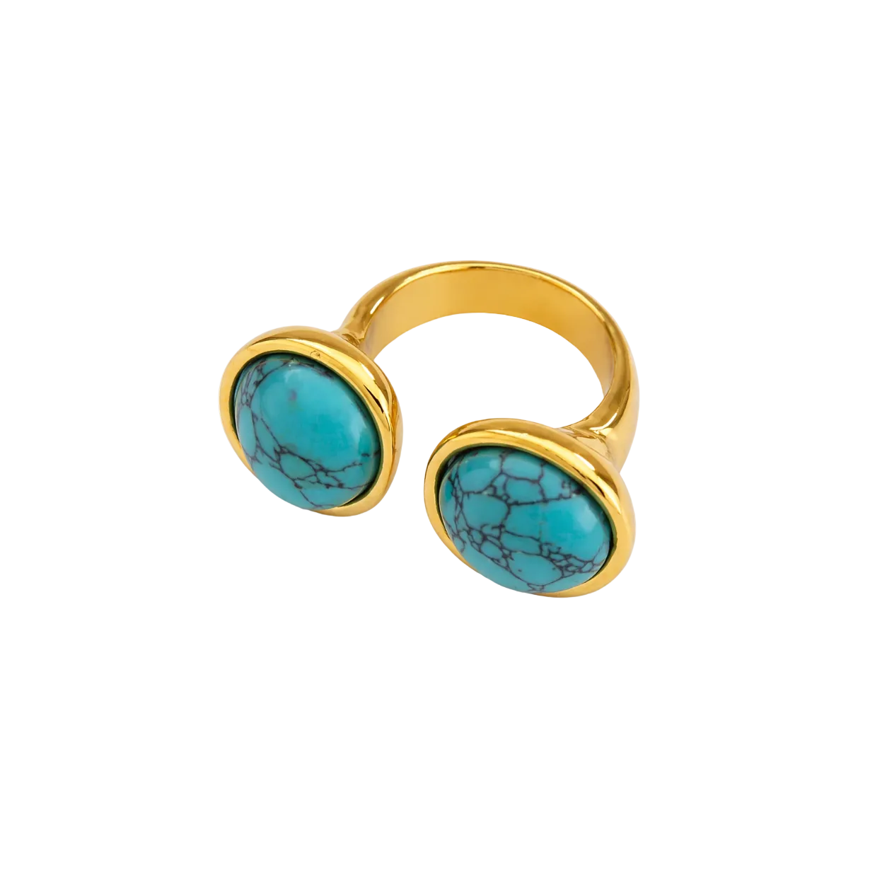 Sunset Turquoise Adjustable Ring