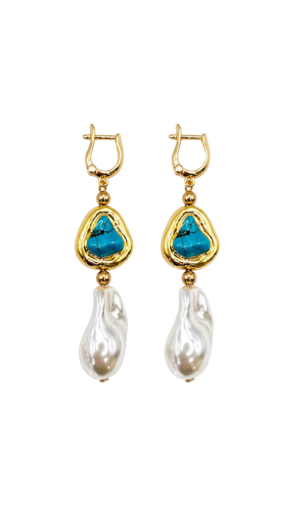 Amalfi Turquoise Drop Earring Mini