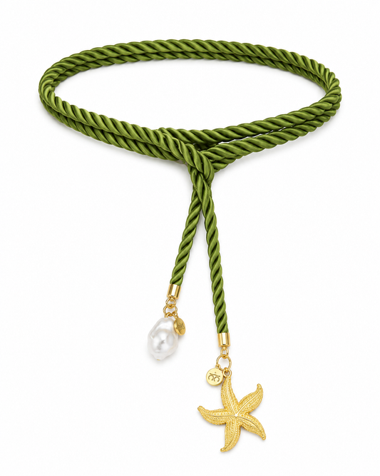 Star of the Sea in Olive Pearl