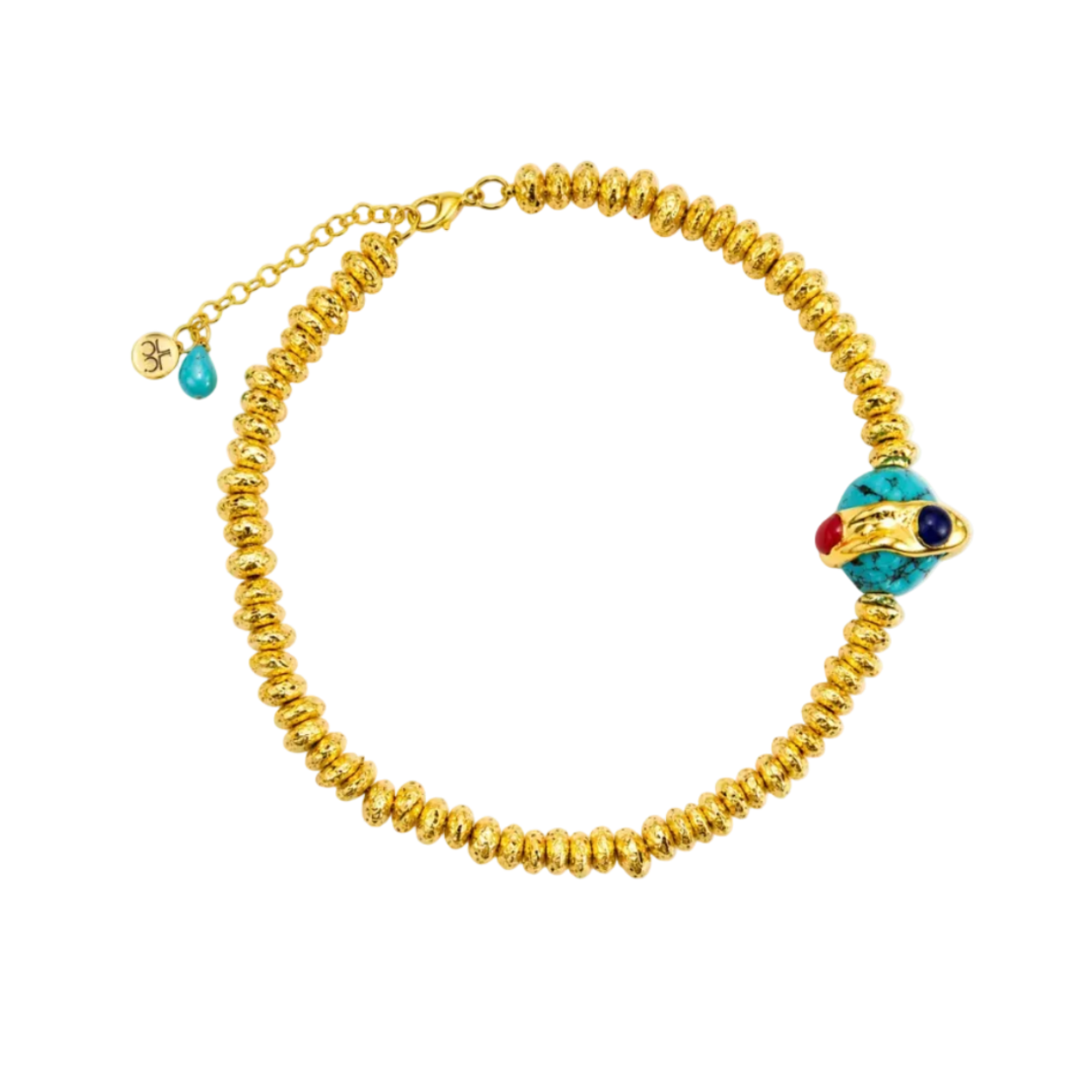 Mosaic Gold Necklace