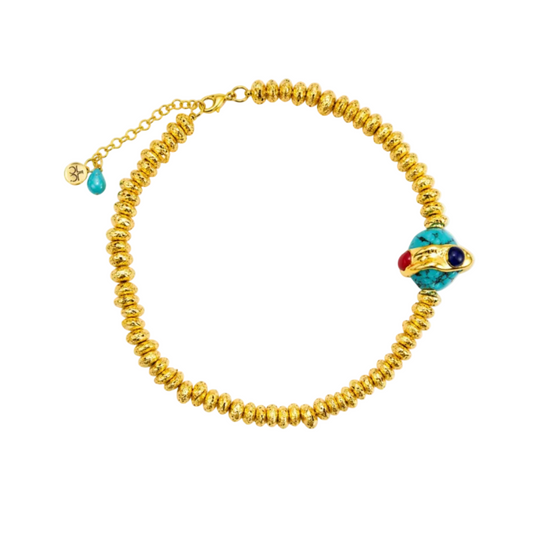 Mosaic Gold Necklace