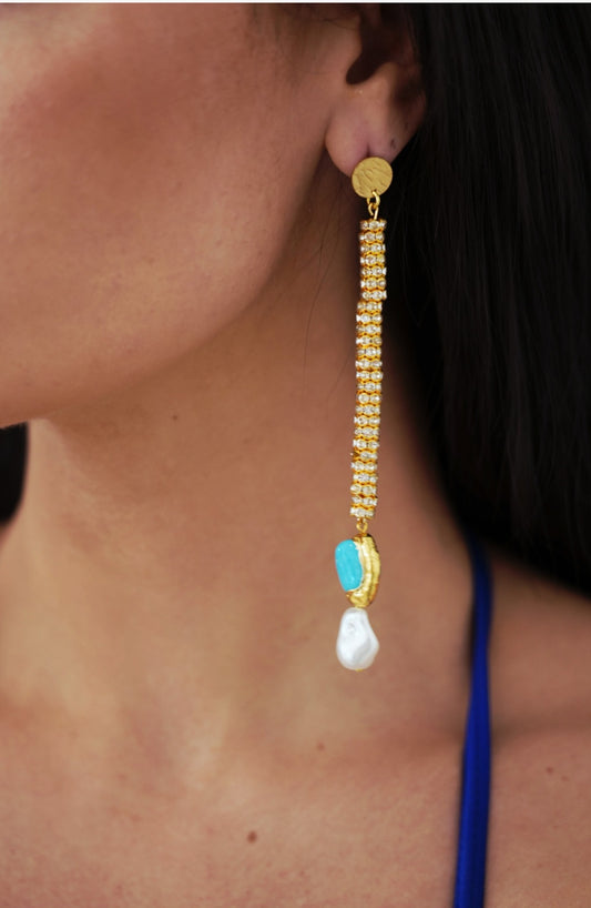 Capri Lumiere Drop Earrings