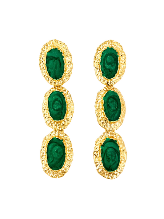 Bazaar Earring Green