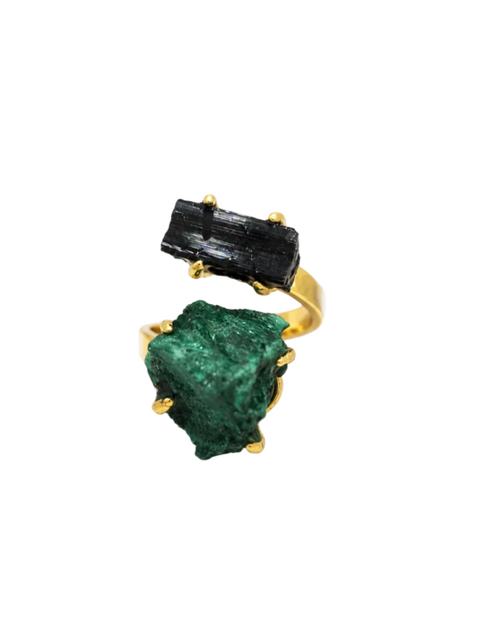 Emerald Eclipse Ring