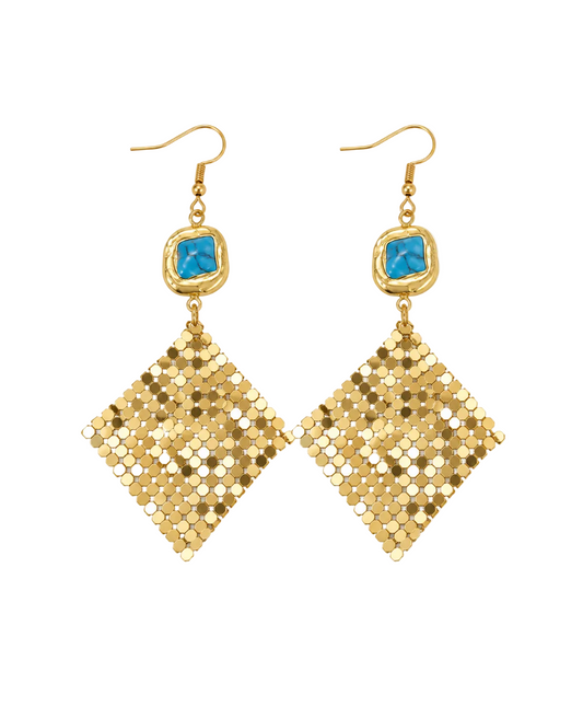 Goldie Glomesh Earrings