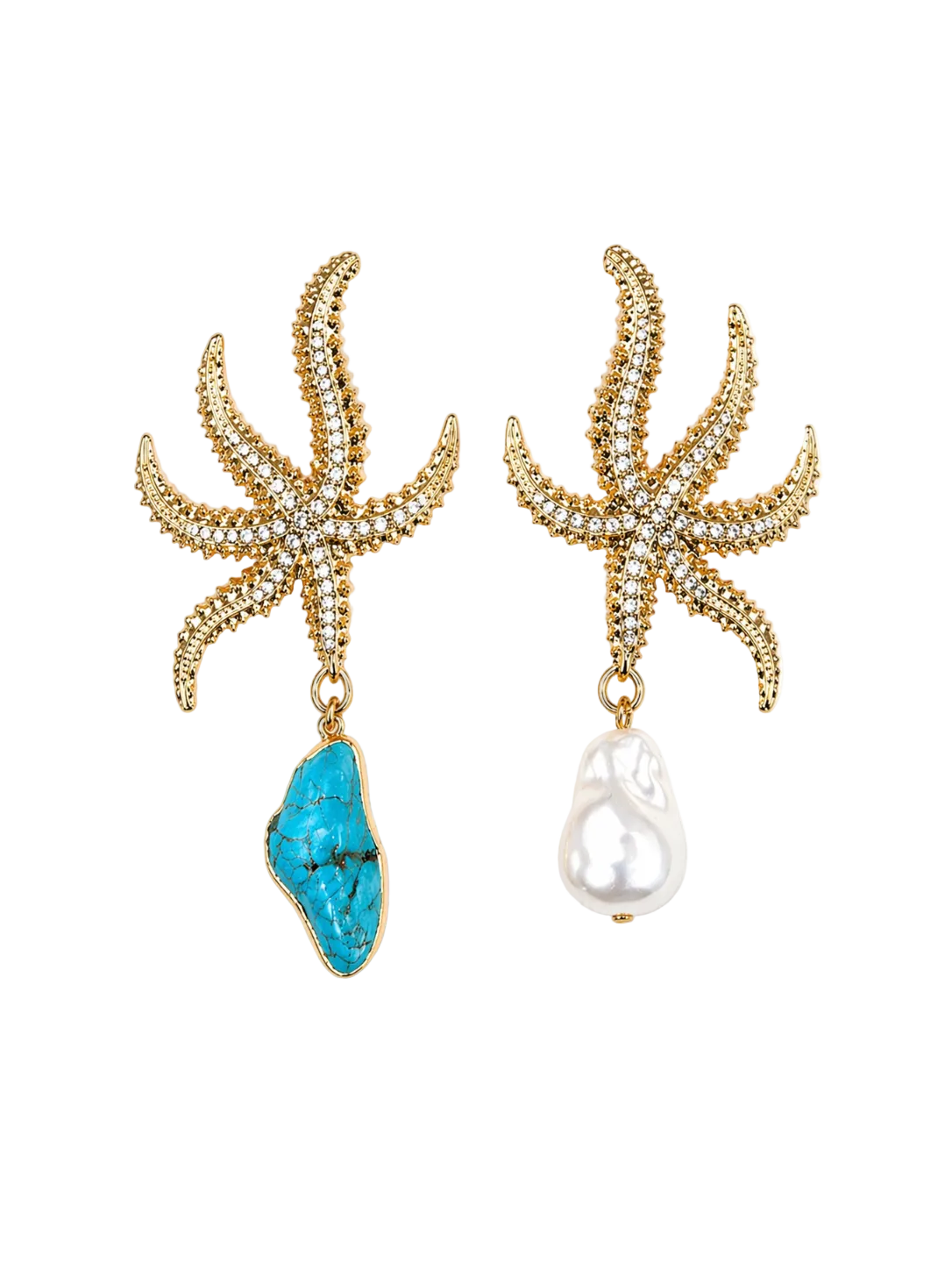 Medusa Star Earrings