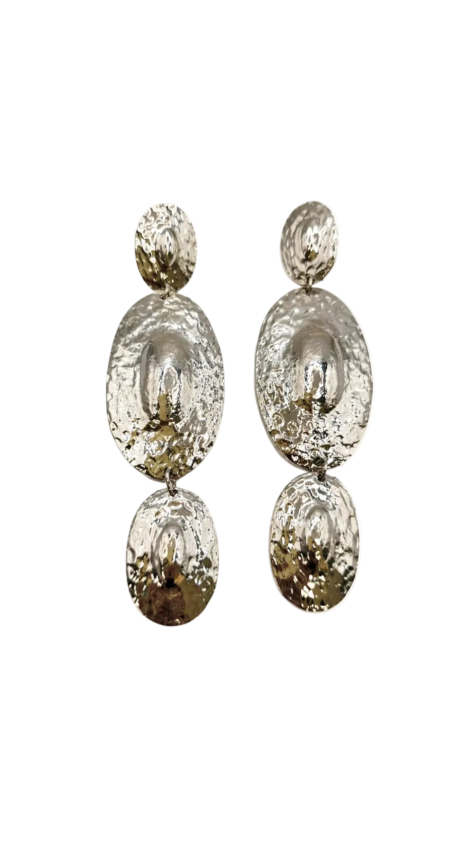 Luna Hammered Earrings