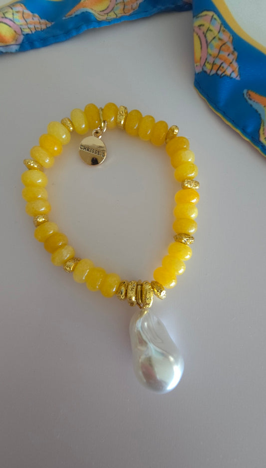 Limoncello Pearl Bracelet