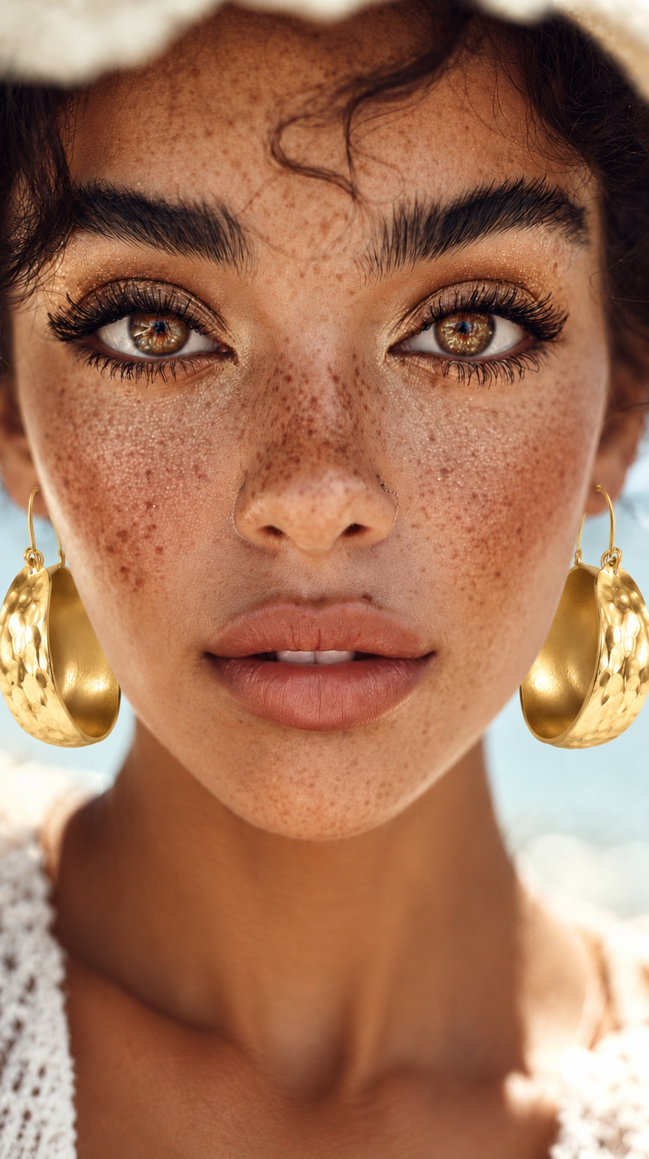 Gypsy Gold Hoop Earrings